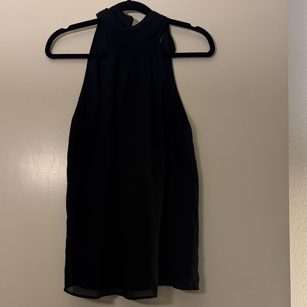 Witchery Black Backless Dress